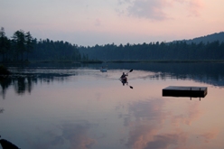 Kayaking on Rainbow