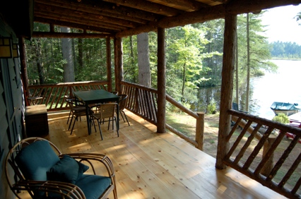 View from the porch