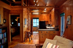 Wobniar's wood interior