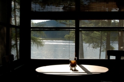 Side porch view